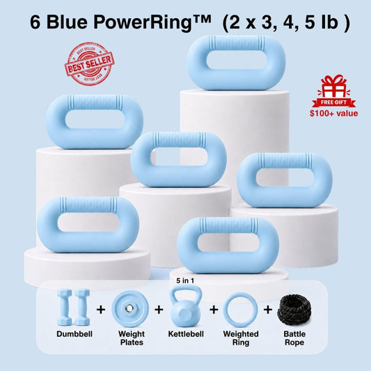 PowerRing⢠Weights | 5 in 1 Revolutionary Training Weight