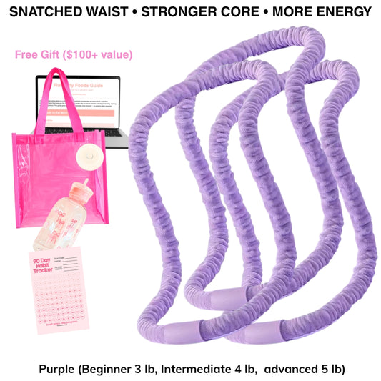 SlimHoop™ | Soft Weighted Fitness Hoop