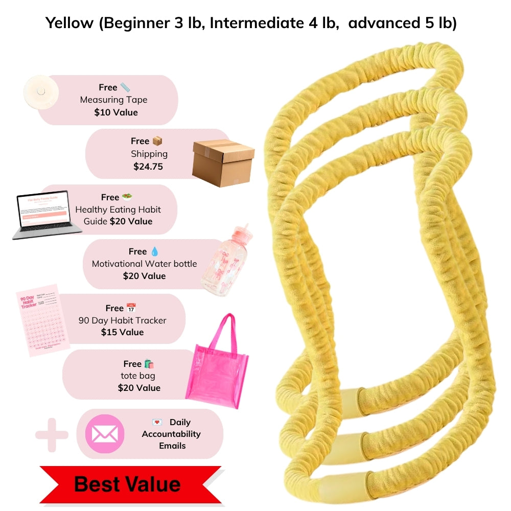 Build Your Dream Body with SlimHoop™ | Soft Weighted Fitness Hoop