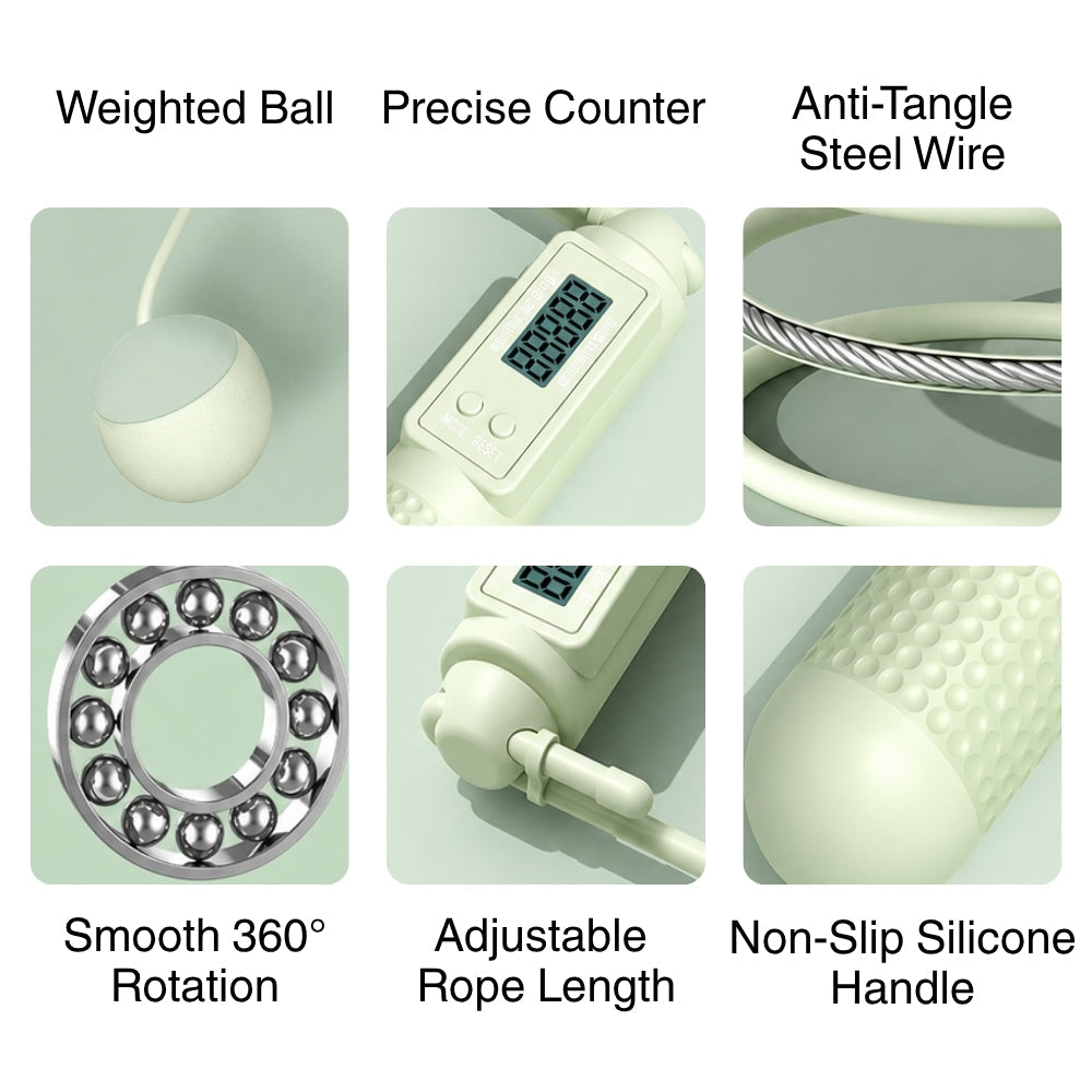 JumpFit™ 2 in 1 Smart Rope Kit